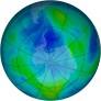 Antarctic Ozone 2009-04-14